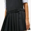 Wool-Blend Pleated Mini Dress Wool-Blend Pleated Mini Dress