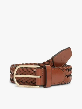 Woven Leather Belt