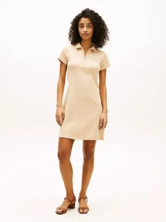 Zip Polo Dress