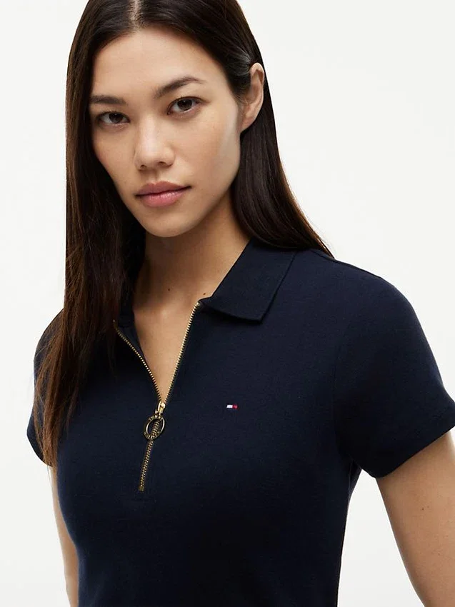Zip Polo Dress Zip Polo Dress