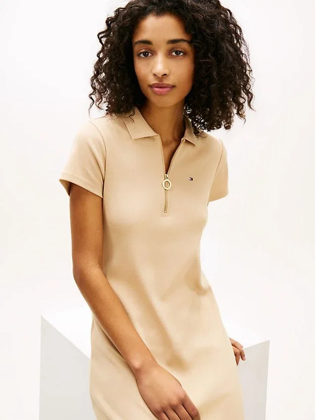 Zip Polo Dress Zip Polo Dress