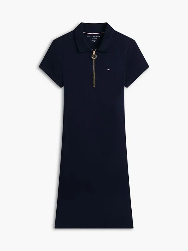 Zip Polo Dress Zip Polo Dress
